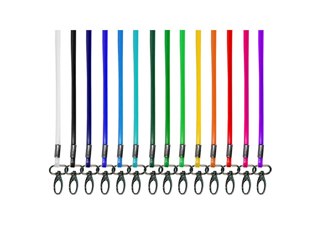 Jelly Bean Cord Lanyard With Lobster Hook Attachment