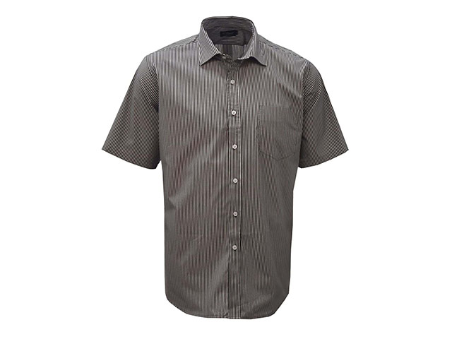 K204 Mens Short Sleeve Lounge Shirt - Image 2