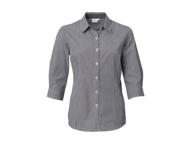 K234 Ladies Kenmore 3/4 Sleeve Ellie Blouse - Image 4