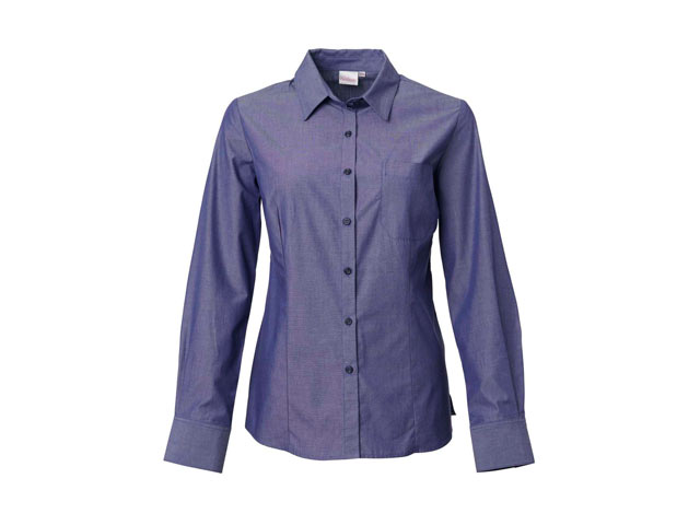 K238 Ladies Avery Long Sleeve Jenna Blouse - Image 2
