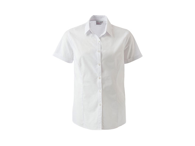 K255 Ladies Ellis Short Sleeve Amber Blouse - Image 3