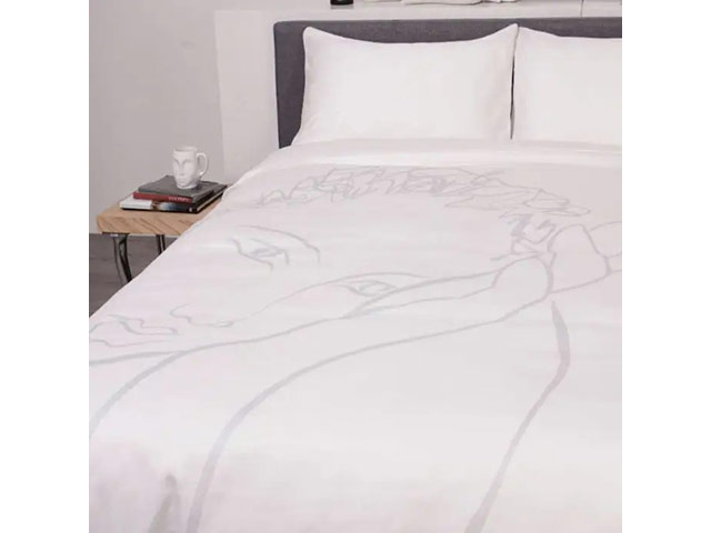 King Duvet Set Sketchbook - 3000Tc Piped