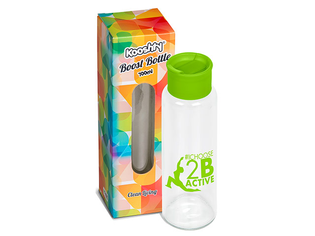 Kooshty Boost Glass Water Bottle - 700Ml - Image 5