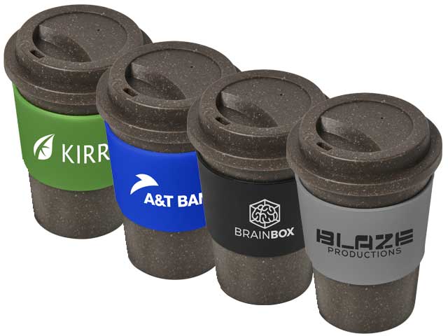 Kooshty Brown Bean Plastic Double-Wall Tumbler-400Ml - Image 2