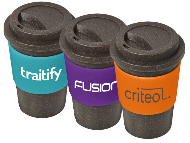 Kooshty Brown Bean Plastic Double-Wall Tumbler-400Ml - Image 3