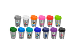 Kooshty Go-Jo Stainless Steel And Plastic Double-Wall Tumbler - 350Ml