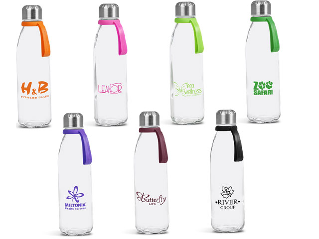 Kooshty Loopy Glass Water Bottle - 650Ml - Image 2