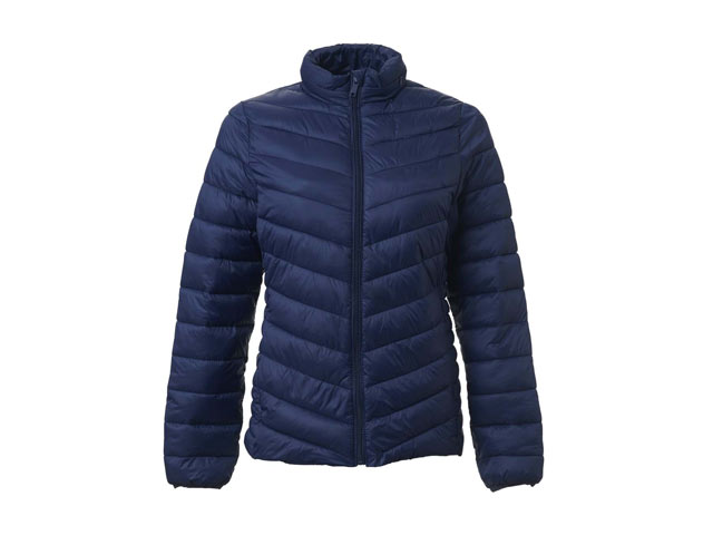 Ladies Calibre Quilted Faux Down Puffer Jacket - Image 5