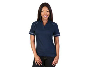 Ladies Flat Piping Polo