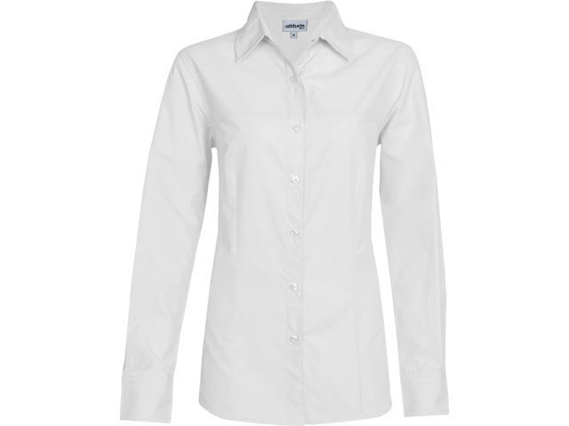 Ladies Long Sleeve Empire Shirt - Image 2