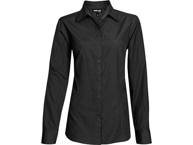 Ladies Long Sleeve Empire Shirt - Image 5