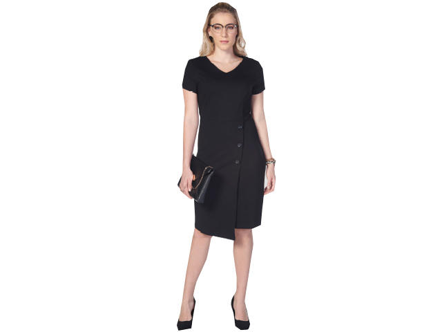 Ladies Rolando Twill Polyester Simone Dress
