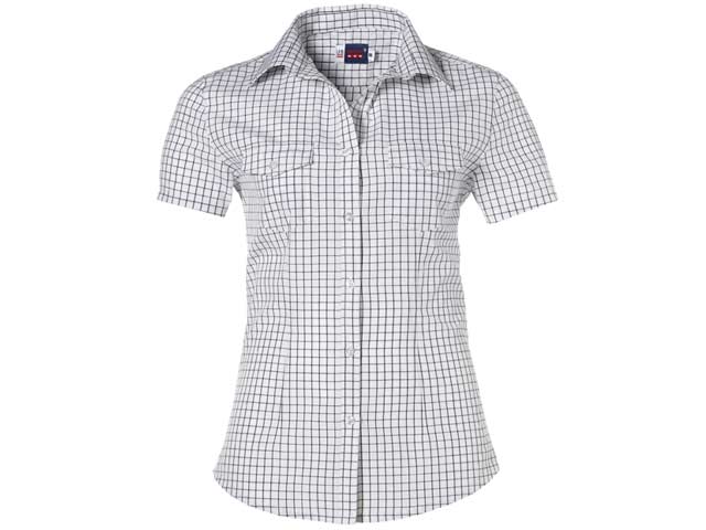 Ladies Short Sleeve Aston Shirt - Image 3