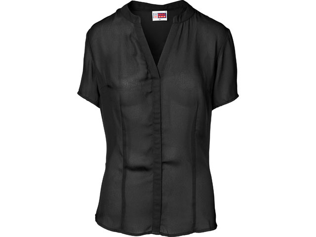Ladies Short Sleeve Ava Blouse - Image 3