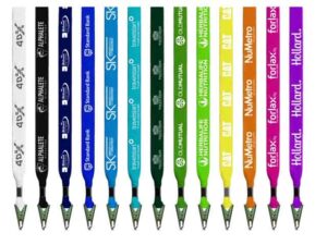 Lanyard - Branded Petersham 20Mm With Croc Clip