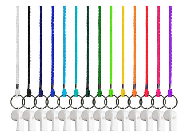 Lanyard - Cord 6Mm With Referee Whistle