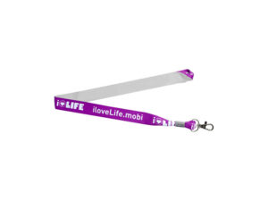 Lanyard - Dye Sublimation Full Colour Branding One Side With Spring Hook