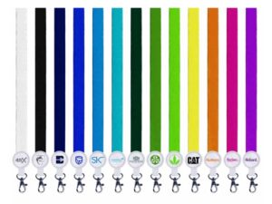 Lanyard - Petersham 20Mm With Domed Breakaway and Springhook