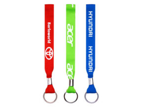 Lanyard - Petersham Keyring Lanyard With Split Ring Including One Colour Print