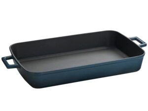Lava Rectangular Dish 26X40Cm Mojolica Grey