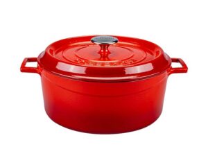 Lava Round Casserole 28Cm Red