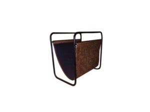 Leather Magazine Holder