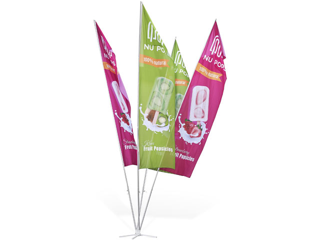 Legend 4 Flag Fountain 6M Large (1M X 4M Flags)