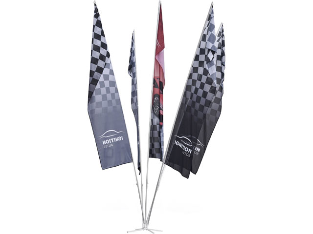 Legend 5 Flag Fountain 6M Large (1M X 4M Flags)