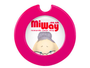 License Disc Round With Sticker
