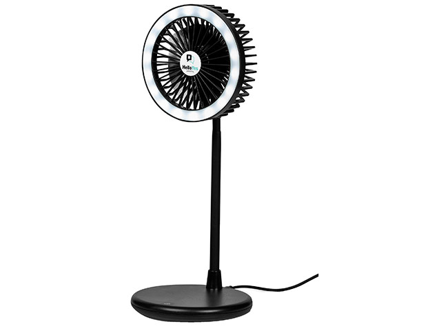 Light Breeze Led Ring Light Desk Fan