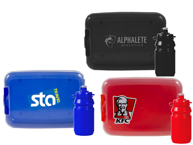 Lumo Large Lunchbox With 300Ml Bottle - Image 4