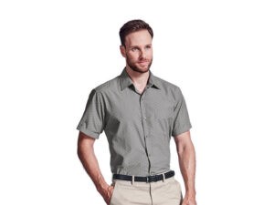 Mens Claremont Lounge Shirt Short Sleeve