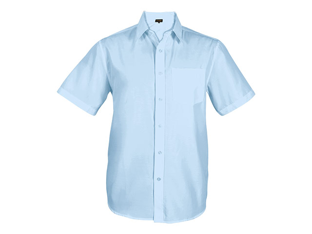 Mens Easy Care Lounge Shirt Short Sleeve - Image 2