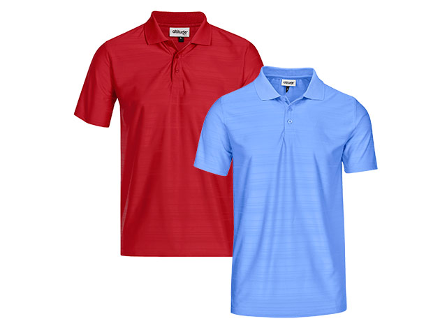 Mens Milan Golf Shirt - Image 4