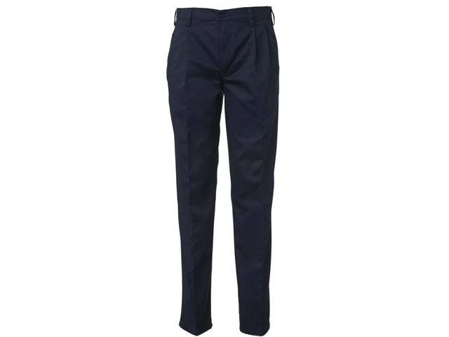 Mens Poly/Cotton Eastwood 2 Pleat Chino - Image 4