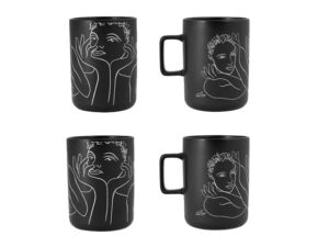 Mug Set Of 4 - Conversation
