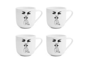 Mug Set Of 4 - Its A Secret