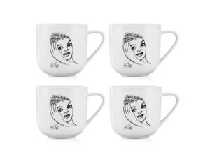 Mug Set Of 4 - Pillow Talk