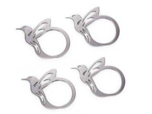 Napkin Ring Set - Hummingbird