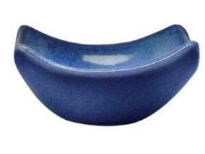 Nova Style Curved Square Soy Dish 7.5Cm