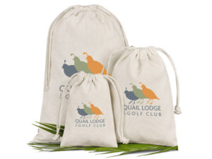 Okiyo Chikara Midi Cotton Drawstring Pouch