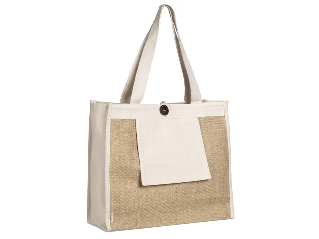 Okiyo Hikari Jute And Cotton Tote - Image 2