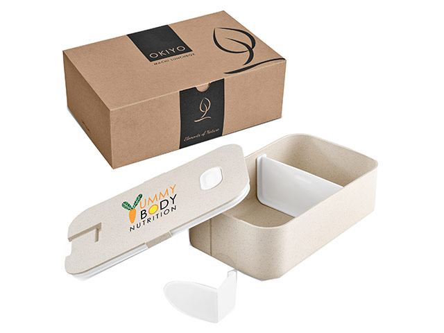 Okiyo Machi Wheat Straw Lunch Box