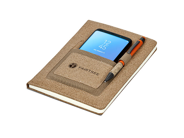 Okiyo Mimasu Cork A5 Hard Cover Notebook - Image 2
