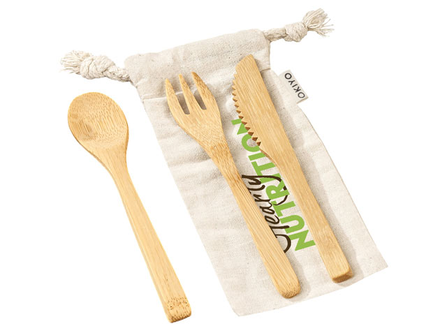 Okiyo Nakama Bamboo Cutlery Set