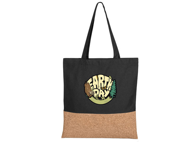 Okiyo Shukaku Cork And Cotton Shopper - Image 3