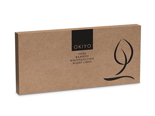 Okiyo Yoru Bamboo Wireless Charger And Night Light - Image 3
