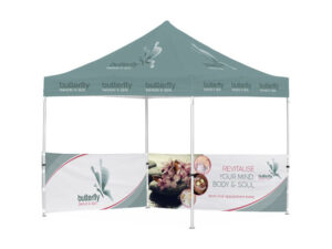 Ovation Sublimated Gazebo 3M X 3M - 2 Half-Wall Skins
