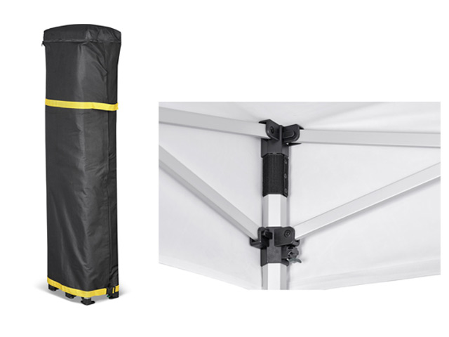 Ovation Sublimated Gazebo 4.5M X 3M - 1 Long Full-Wall Skin - 2 Short Half-Wall Skins - Image 5