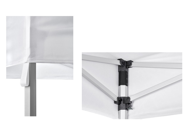 Ovation Sublimated Gazebo 6M X 3M - 1 Short Full-Wall Skin - Image 5